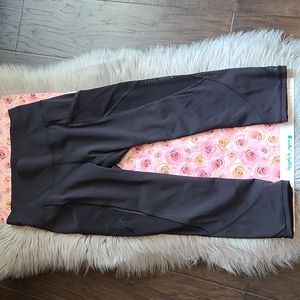 Lululemon black crop 19"